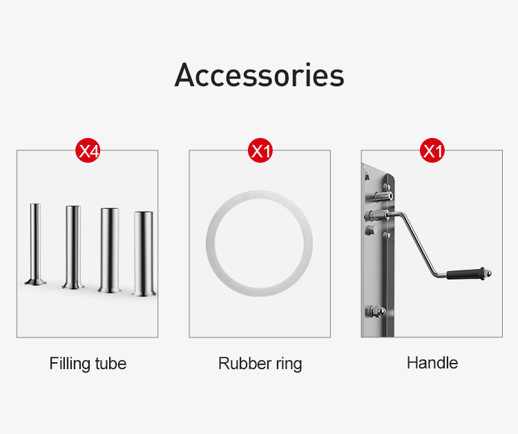 เครื่องอัดไส้กรอกสูญญากาศ